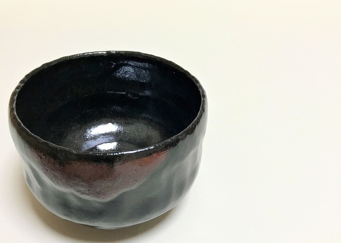 楽焼 抹茶碗 黒楽 （くろらく）｜京焼・清水焼 陶器のやまなか雅陶