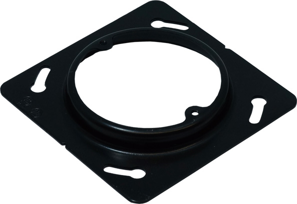 鋼製電線管用付属品 中型四角丸穴カバー_4OC | 電材の製造・販売と各種