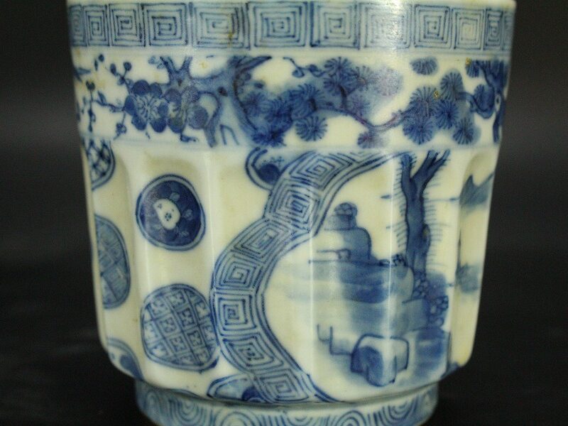 中国美術 青花 祥瑞 時代 香炉 銀火屋 47g 唐物 香道具(YB599) | 京都