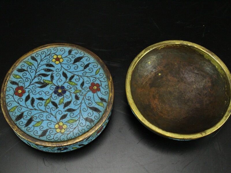 中国美術 唐物 七宝 香合(K2) | 京都の骨董品買取店 まごころ査定 老舗