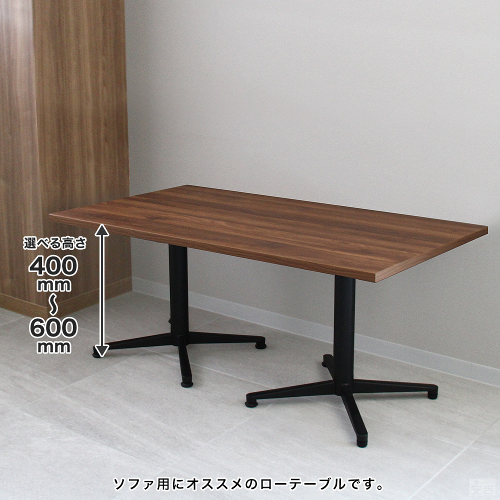 飲食店やフードコートで活躍する業務用レストランテーブル。シンプルで