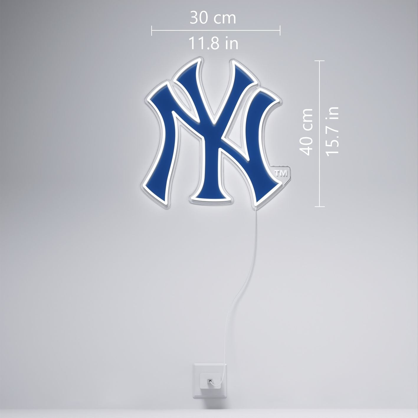 NY Yankees Logo, LED neon sign – YELLOWPOP
