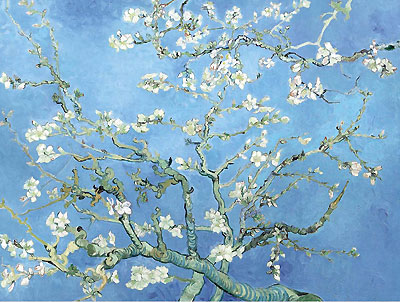 ゴッホ作 花咲くアーモンドの木の枝