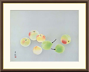 小林古径作 日本の名画 果子