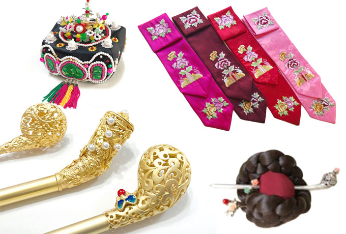 韓国八角木製九節板（クジョルパン） 食器・螺鈿・漆器 夢市場本店