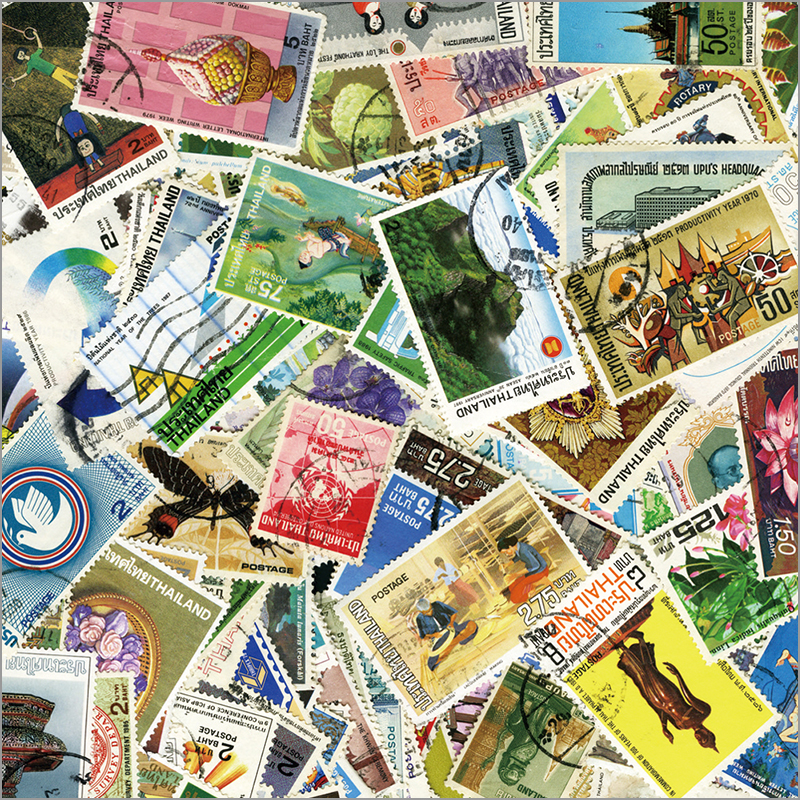 切手・趣味の通信販売｜スタマガネット タイ 200種(200種): 外国切手