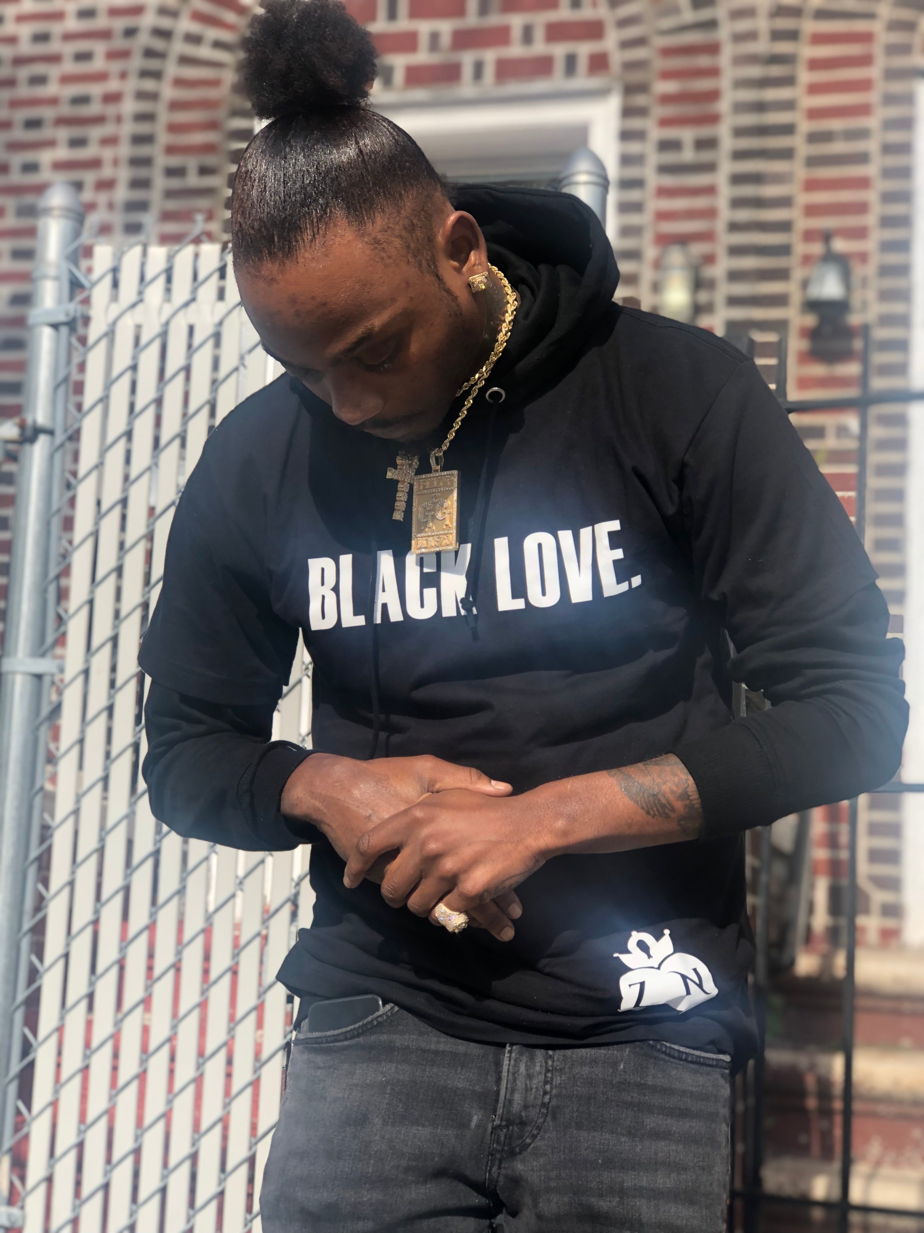 BLACK LOVE TEE – Zuri Nation