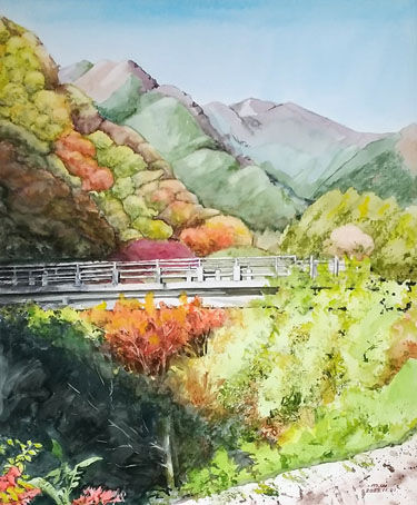 Michio_Wakamatsu's_Watercolor_paintings