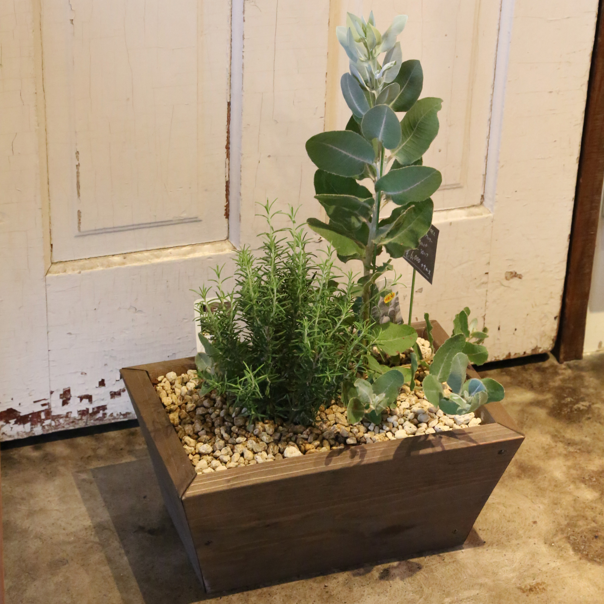 寄せ植えプランター（深底）長方形 幅400mm×奥行260mm×高さ180mm