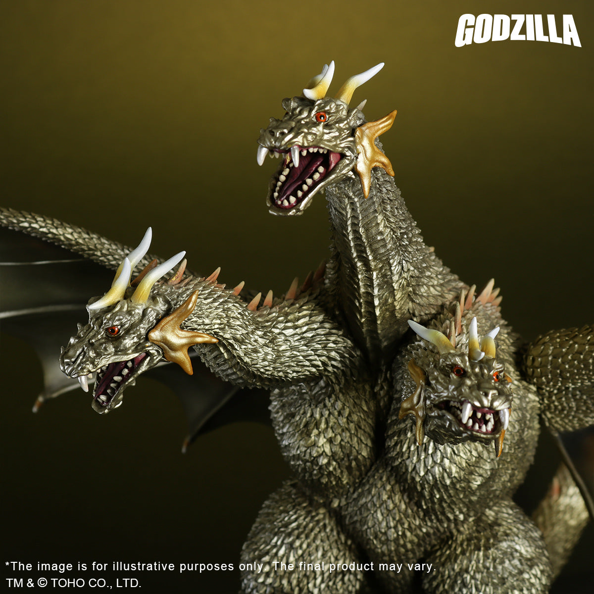 東宝大怪獣シリーズ FAVORITE SCULPTORS LINE キングギドラ (2001