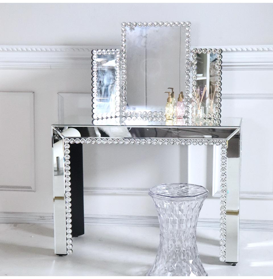 ミラーコンソールテーブル 幅101cm｜おしゃれインテリア 家具通販 Y