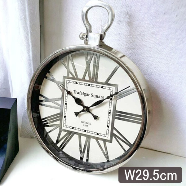 クラシックモダンインテリア ラウンドウォールクロック 壁掛時計