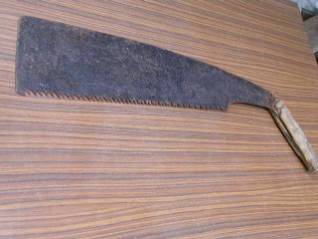 鉄の古道具・木挽き道具