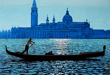 日本画家 柳沢正人 作品集｜イタリアを描く