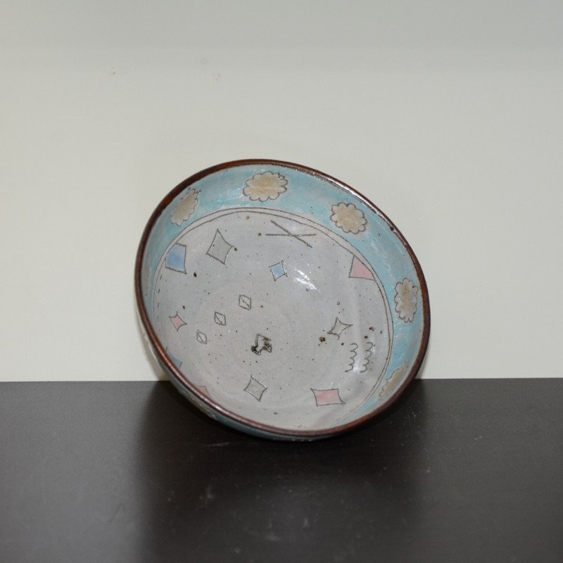 もくもく雲の絵がかわいいごはん茶碗｜ごはん茶碗｜めし碗｜和食器