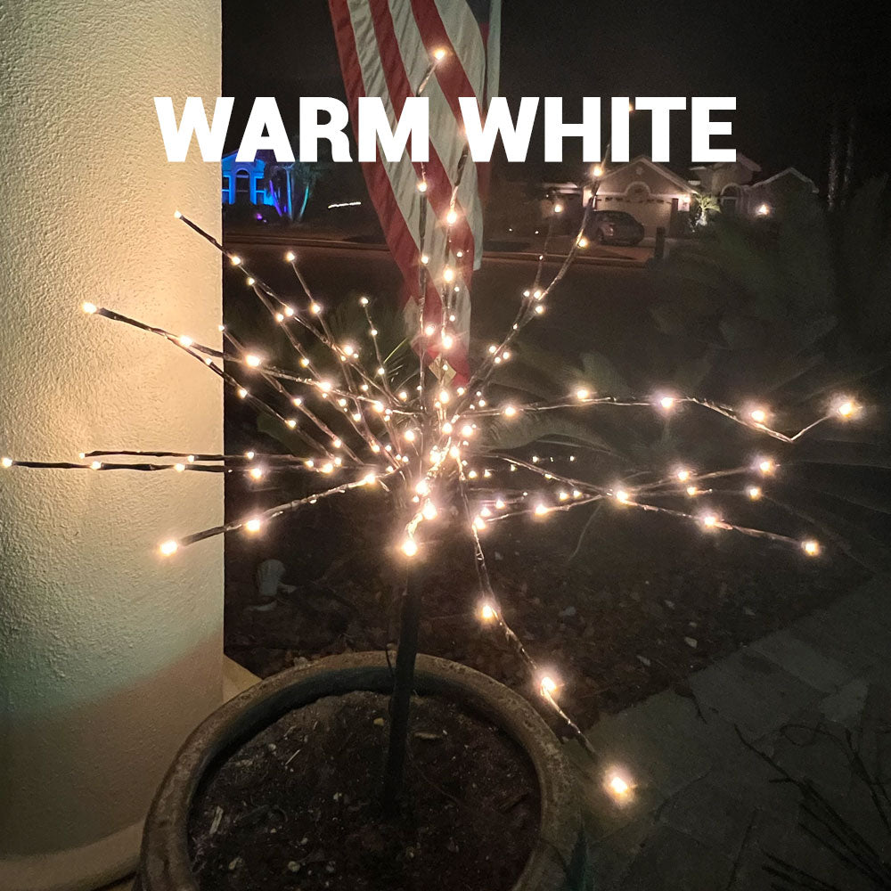 LED Glimmer Spray – 36” Christmas Accent Lights – Yard Mastery