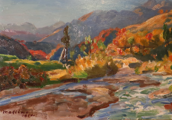 真下慶治画伯｜肘折温泉 ゑびす屋旅館【公式サイト】