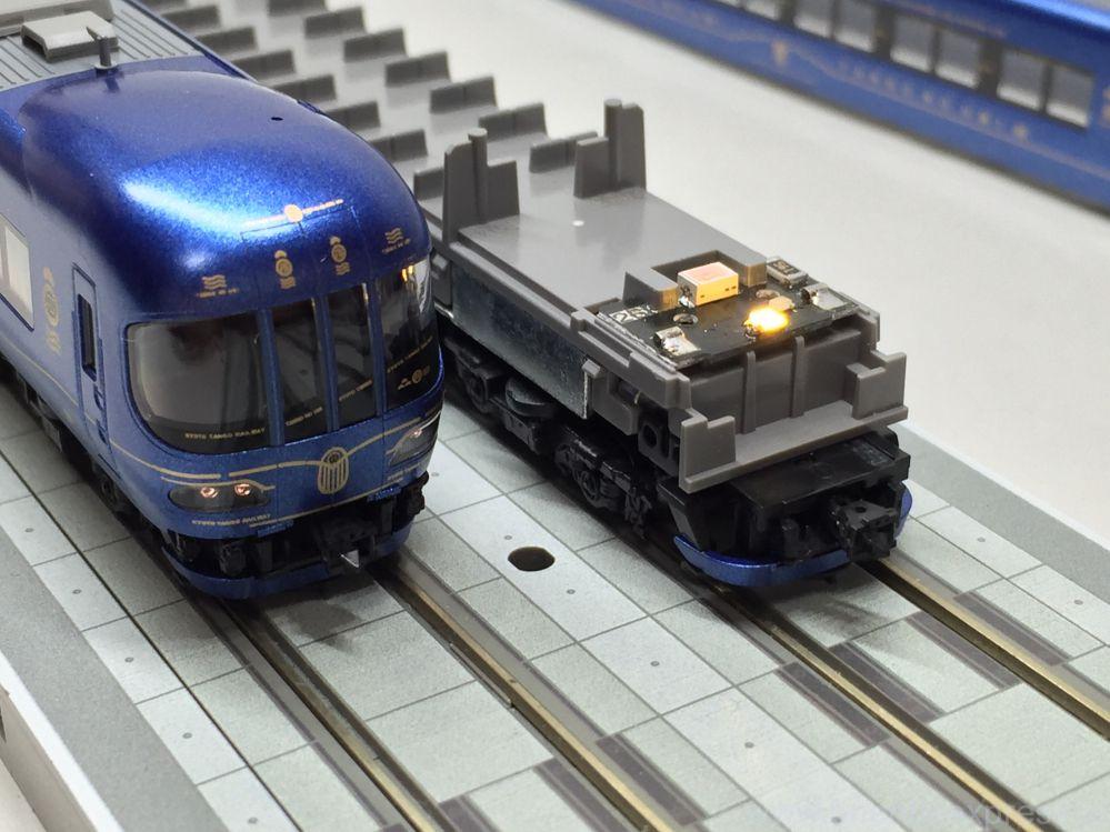 京都丹後鉄道 KTR8000形(丹後の海) 入線です。TOMIX 98017 | NGaugeJP