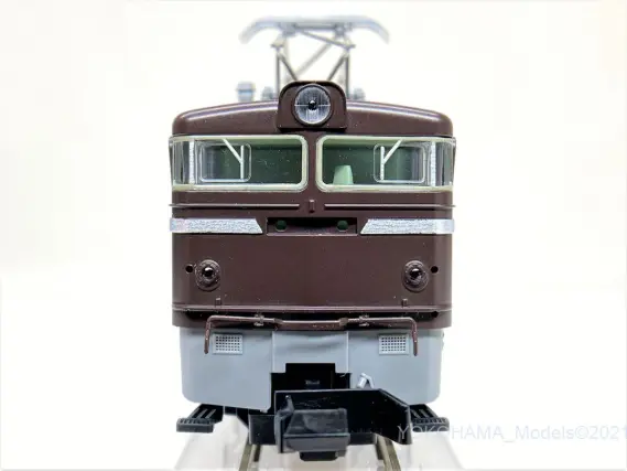 EF60 0番台 2次形 茶が入線です。 TOMIX 7146 | NGaugeJP - 横濱模型