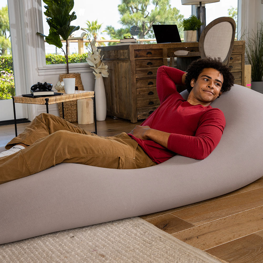 使用2ヶ月】Yogibo Max ヨギボー マックス ブラウン ビーズソファー