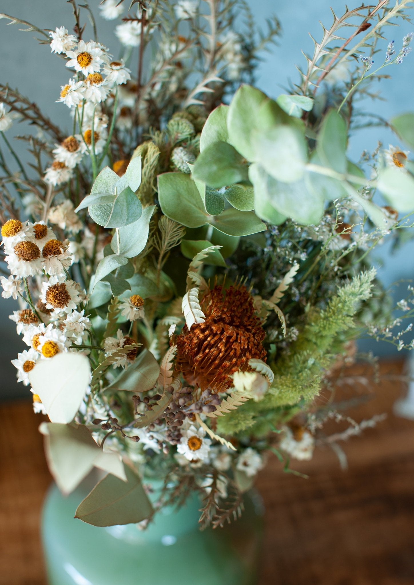 ドライフラワーギフト】ドライフラワーブーケ「ナチュラル