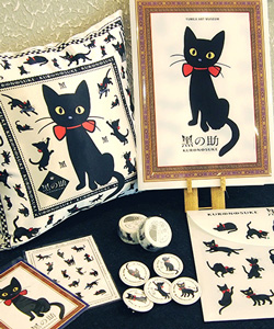 夢二郷土美術館 お庭番ねこ「黑の助」のご紹介 | 夢二郷土美術館