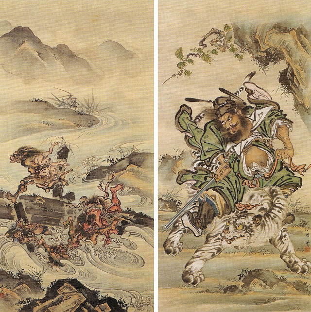 伝統と奇想が相克する多彩な画業を展開した反骨の画鬼・河鍋暁斎