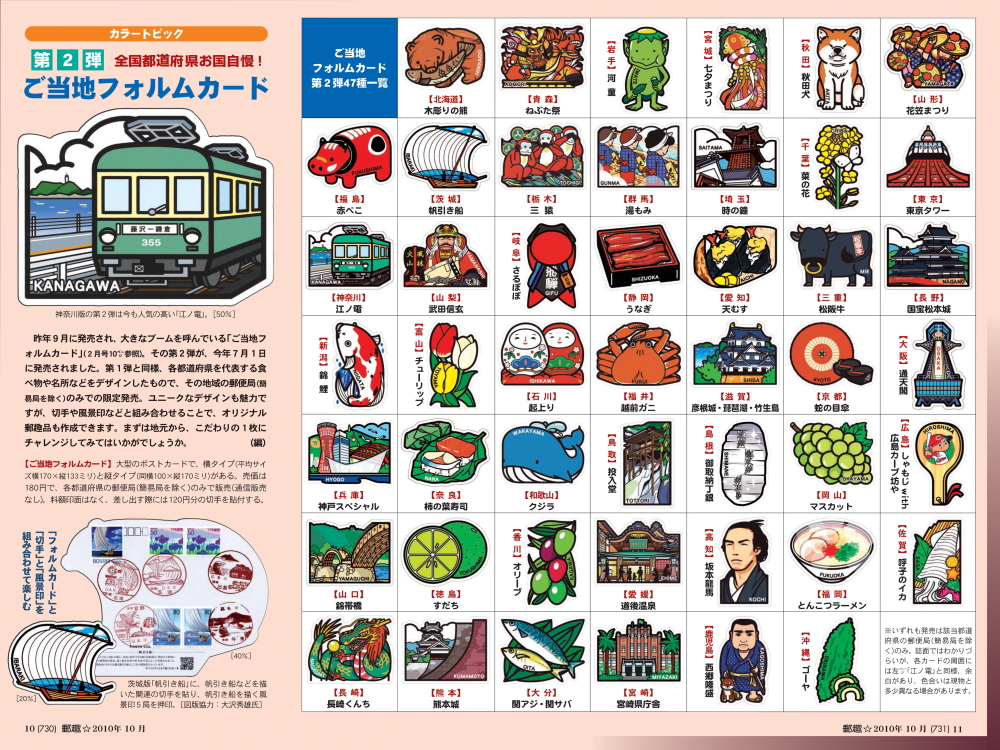 人気ランキング(累計) - 都道府県別 - ちょっと変わったポストカード