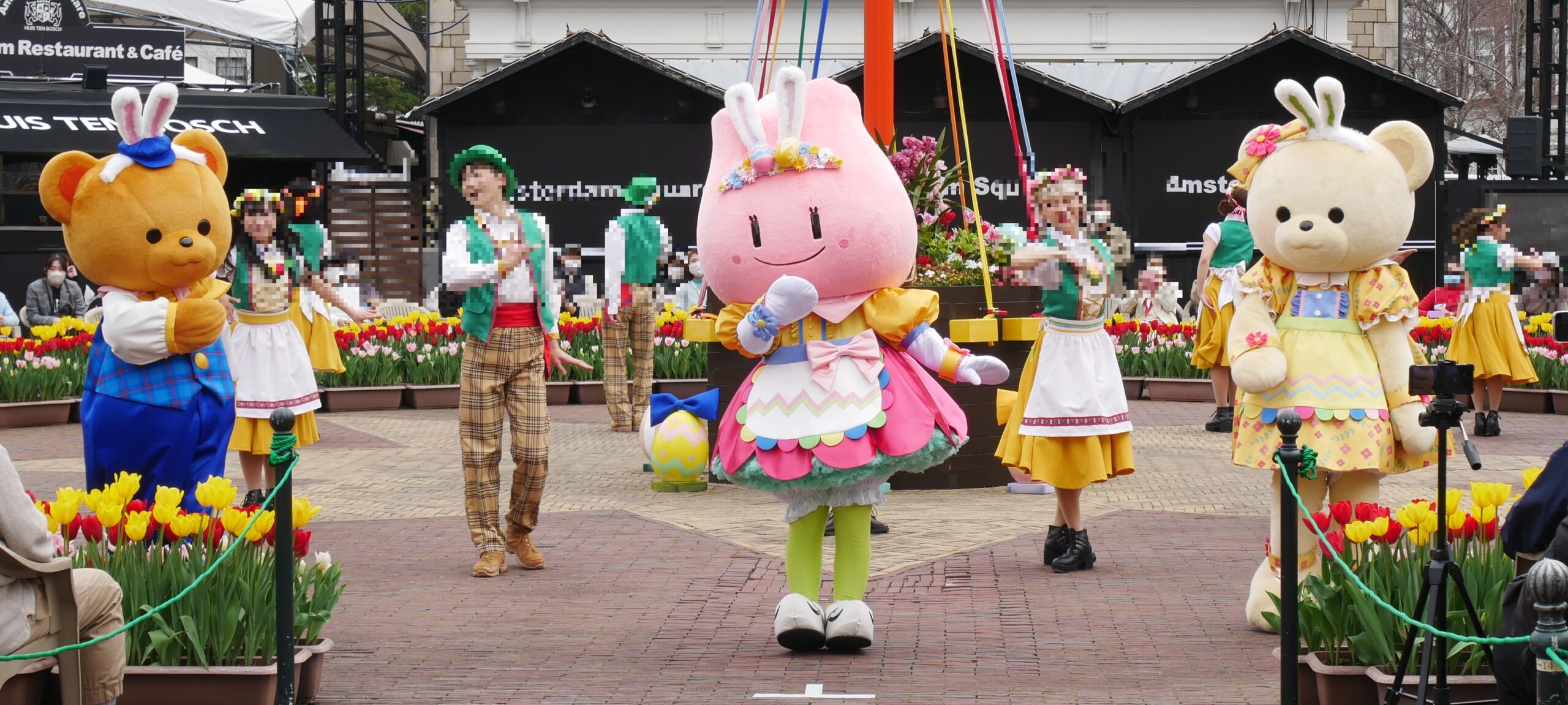 ハウステンボスのお花の妖精「ちゅーりー」｜ゆるキャラ