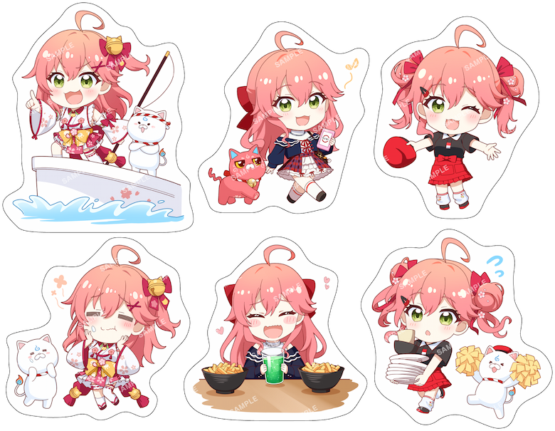 スシロー】ホロライブ『さくらみこ』コラボが11/19(水)開始！限定