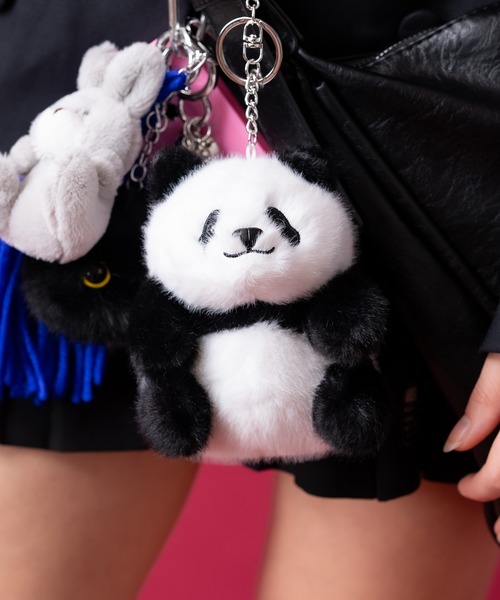 キーホルダー an meets zakka モンスターパンダキーホルダー