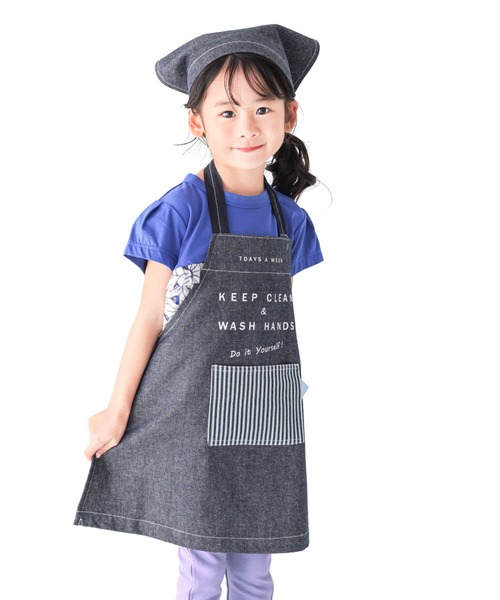 L.COPECK（エルコペック） エプロン 三角巾つきエプロン : ZOZOTOWN