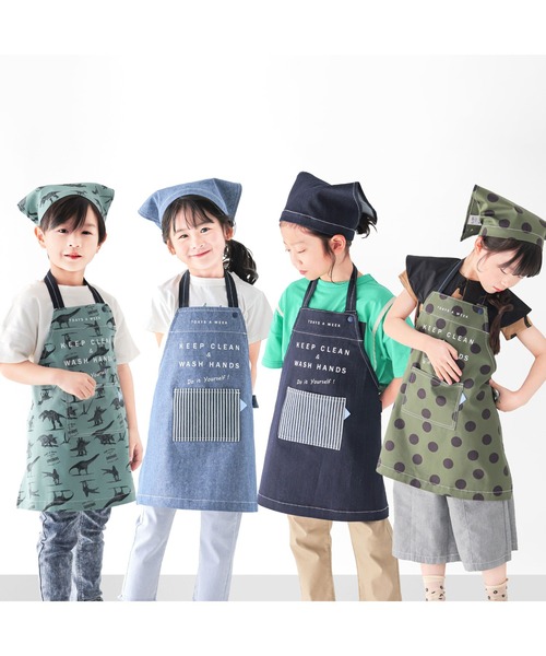 L.COPECK（エルコペック） エプロン 三角巾つきエプロン : ZOZOTOWN