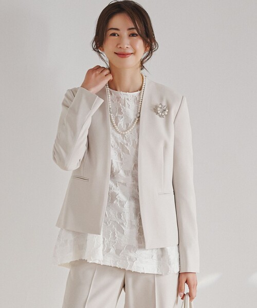 23区（ニジュウサンク） ジャケット ノーカラージャケット