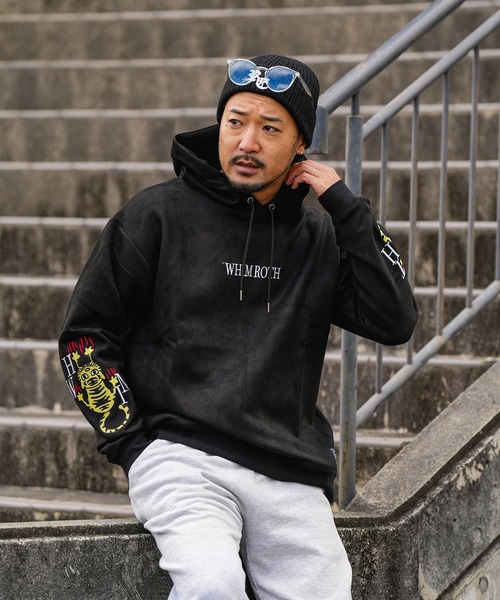 adamsJUGGLER（アダムスジャグラー） パーカー W/R N/タイガー