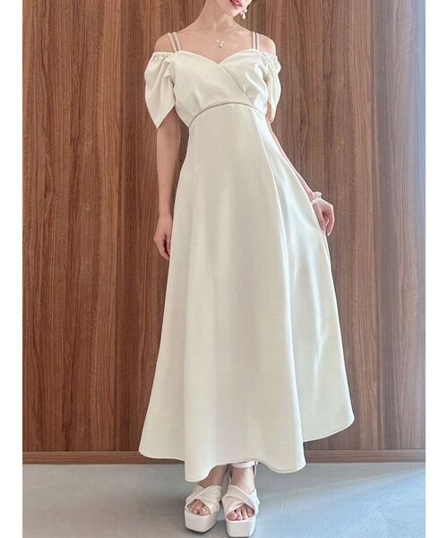 RESEXXY（リゼクシー） ワンピース ダブルストラップフレアワンピース