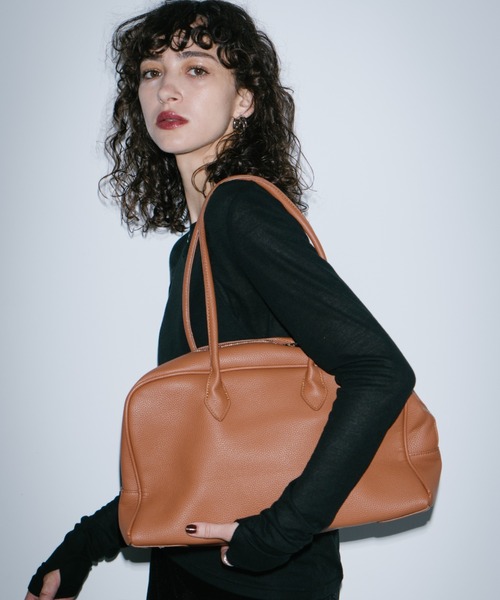 HANNE ボストンバッグ ロングハンドルボストンバッグ レディース