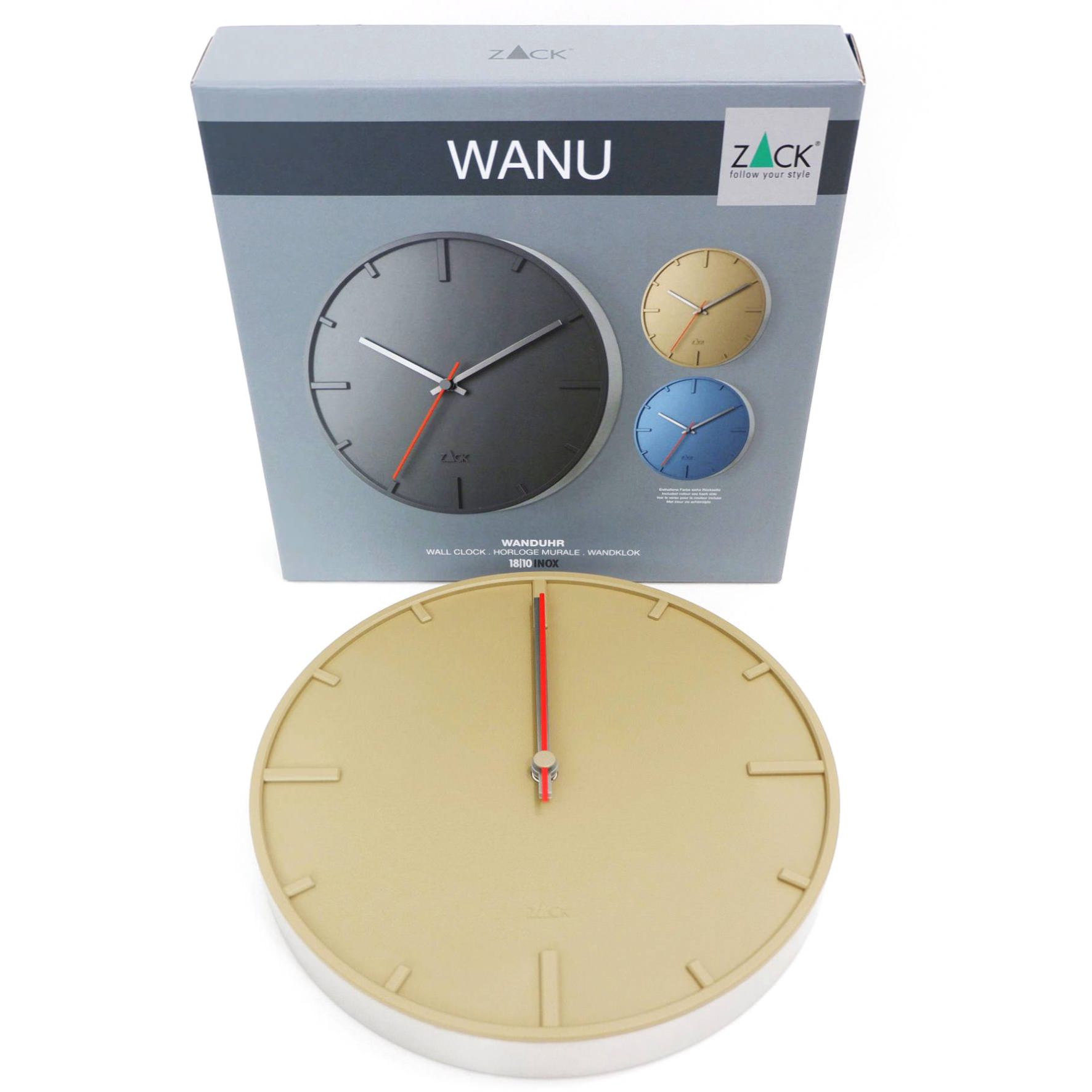 ウォールクロック｜60053 SILLAR HL 壁掛け時計 ステップ式 幅26cm 高