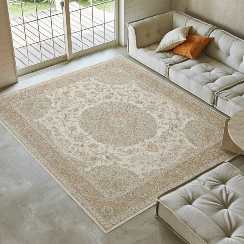 ベルギー製 ヴィンテージ風モケット織ラグ 195×250cm | インテリア雑貨