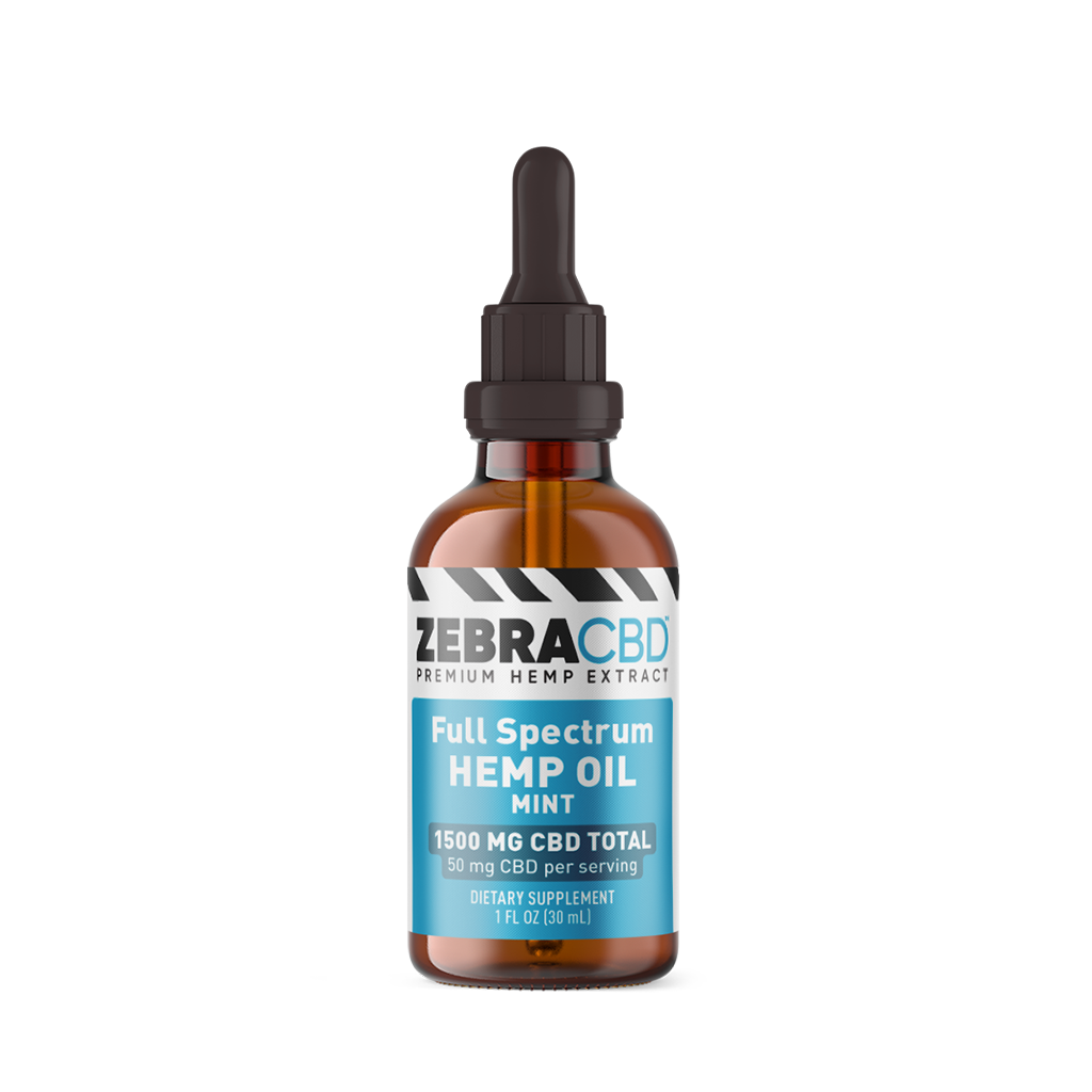 Full Spectrum CBD Oil Blend | Zebra CBD