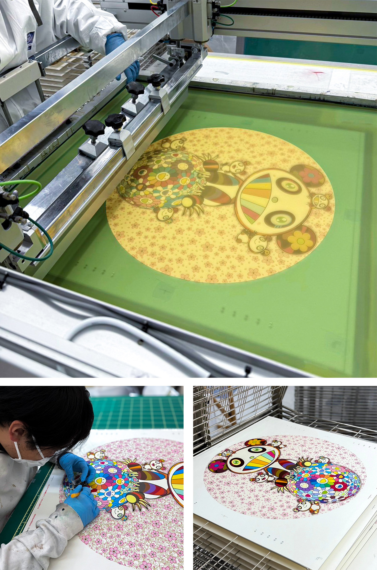 1月17日(金)12時よりWEBショップにて、村上隆直筆サイン入り新作版画