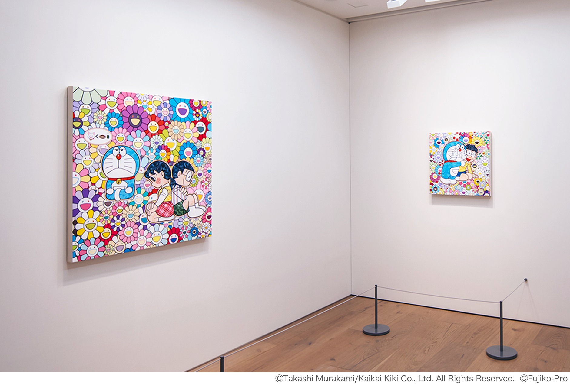 3月16日(木)12時よりWEBショップにて、ドラえもん×村上隆コラボ