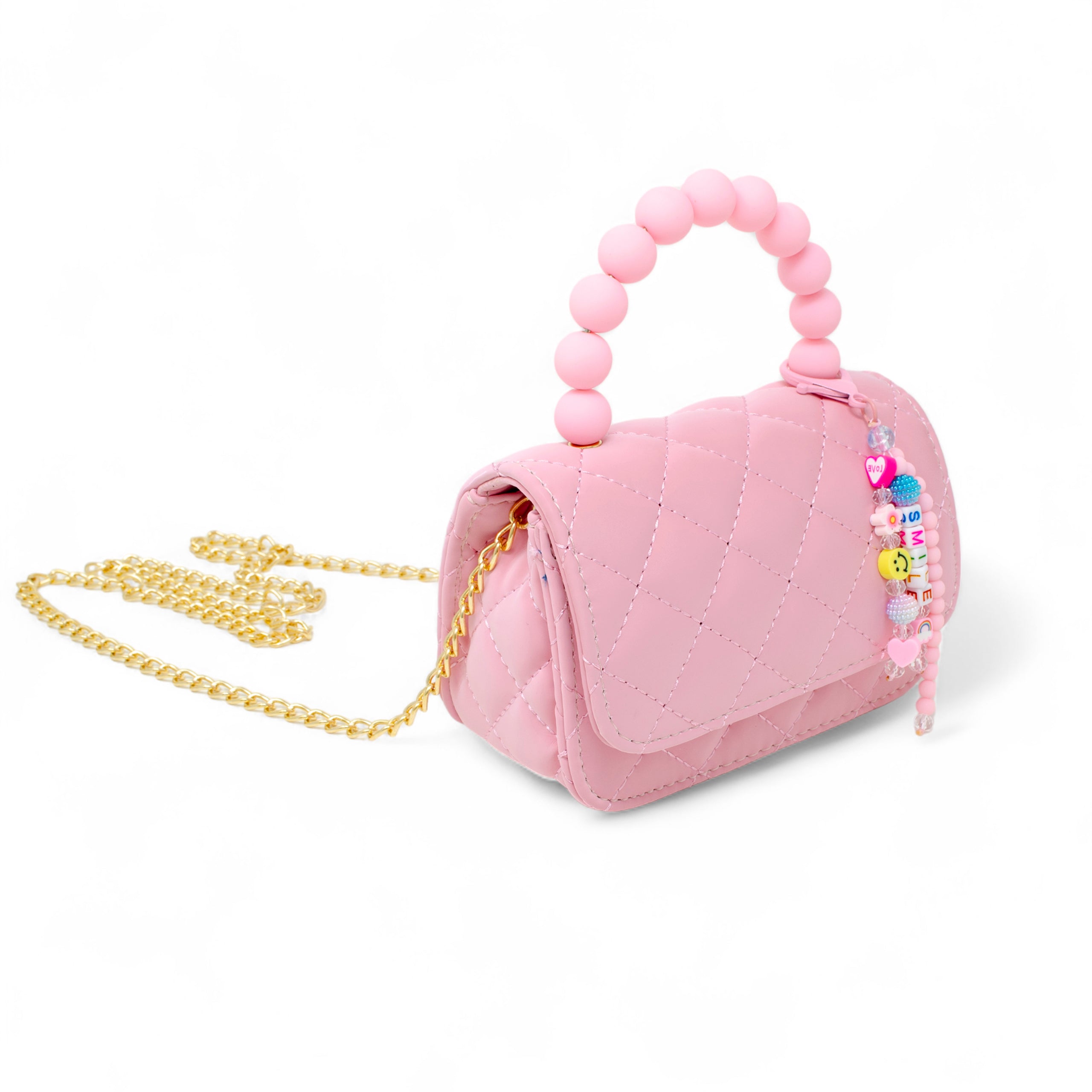 Pearl Handle Message Charm Handbag for KIds – ZOMI GEMS
