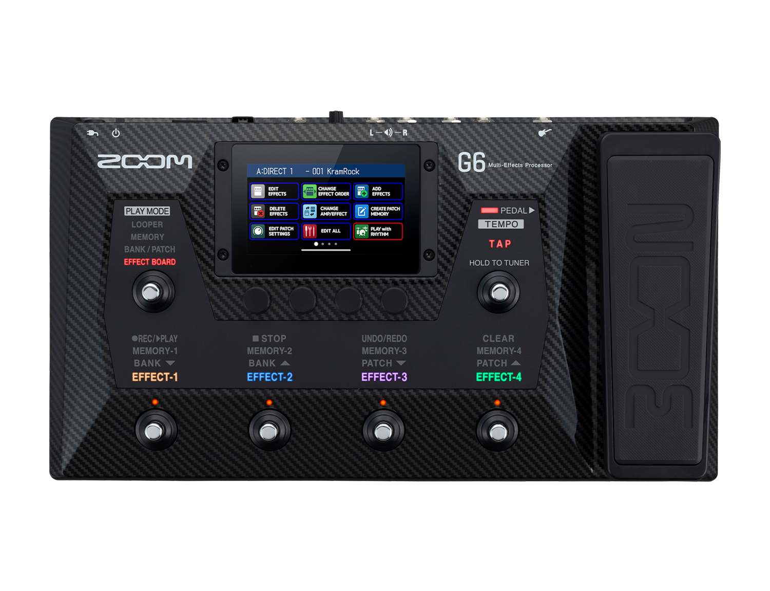 G6 Guitar Processor | Buy Now | ZOOM