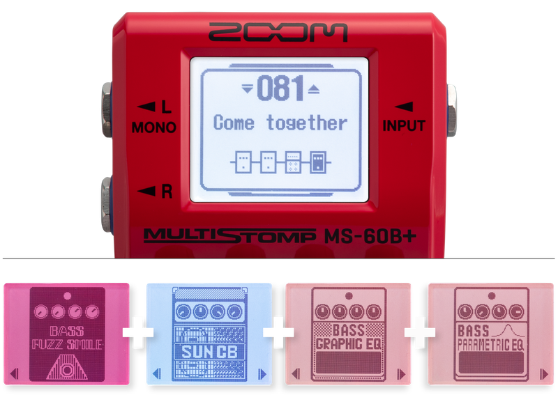 ZOOM MS-60B+ MultiStomp | ZOOM