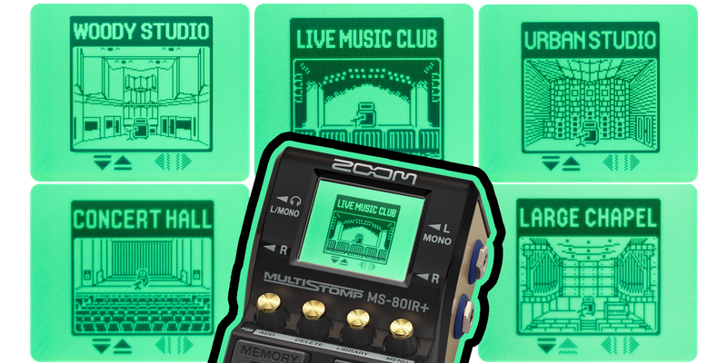 MS-80IR+ MultiStomp for Guitarists | Buy Now | ZOOM