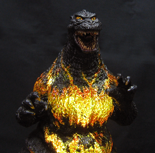 □酒井ゆうじ造型工房20cmデスゴジ.透明レジン.ゴジラドリームvol.38□