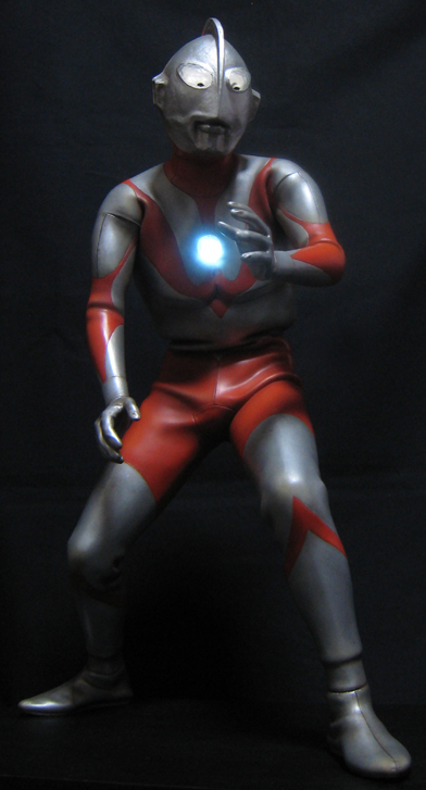 □海洋堂 メガソフビ ウルトラマンAタイプ 完成品□