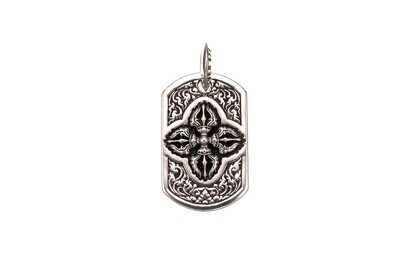 Double Dorje Dog Tag｜ダブル・ドージェ・ドッグタグ – ZOCALO JAPAN