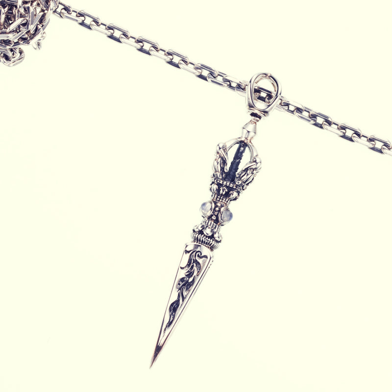 Bird Dorje Dagger : (Blue Moonstone)｜バード・ドージェ・ダガー